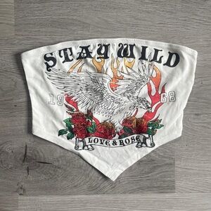 Stay Wild Graphic Women's Top